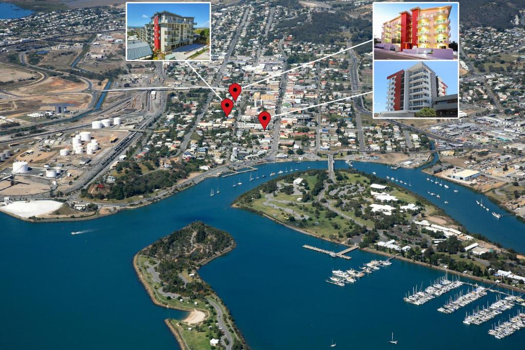 gladstone air view